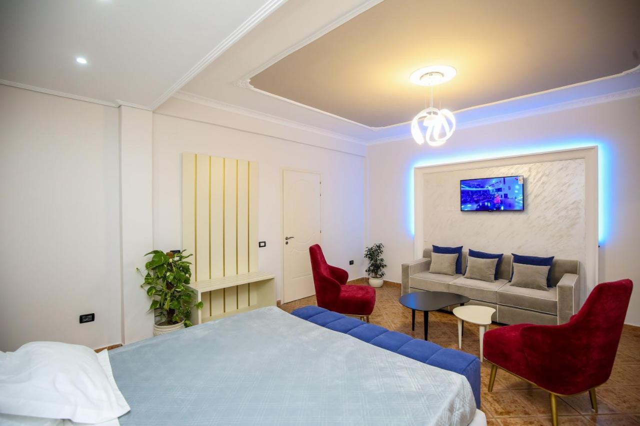 Hotel Vila Stefa Vlore Bagian luar foto
